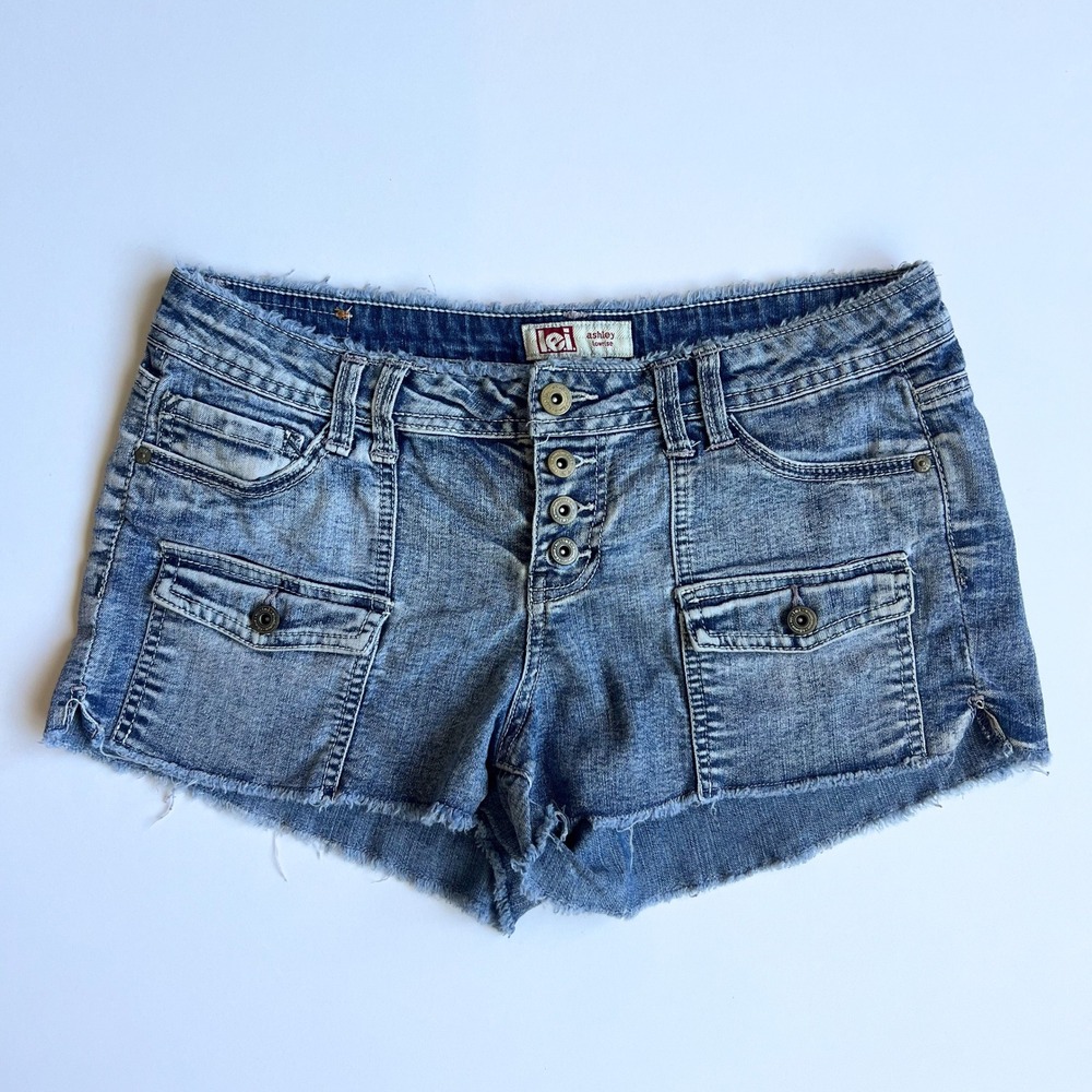 Y2K LEI Ashley Low Rise Mini Shorts